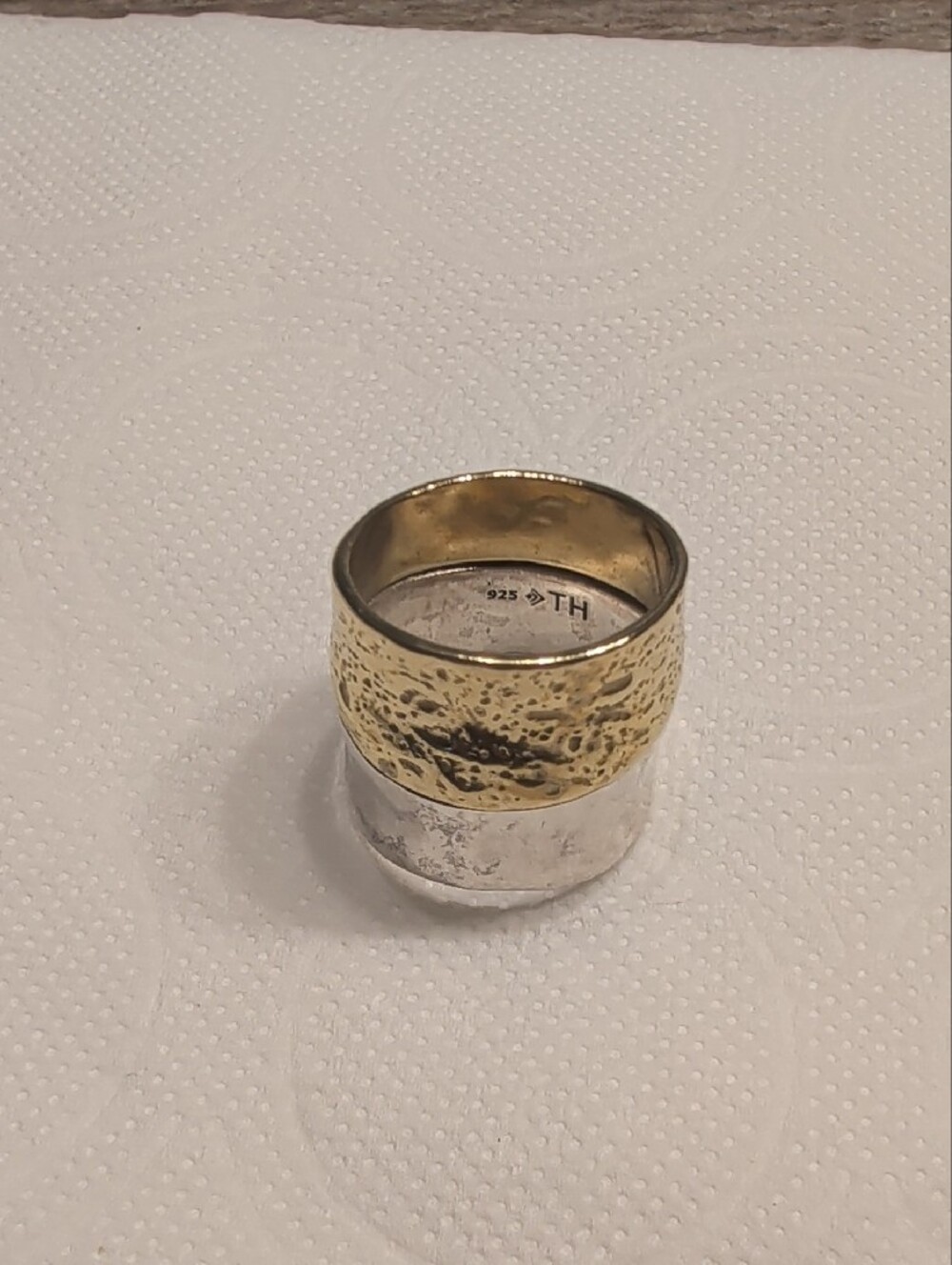 Silpada Rain or Shine Wide Band Ring - Picture 2 of 4